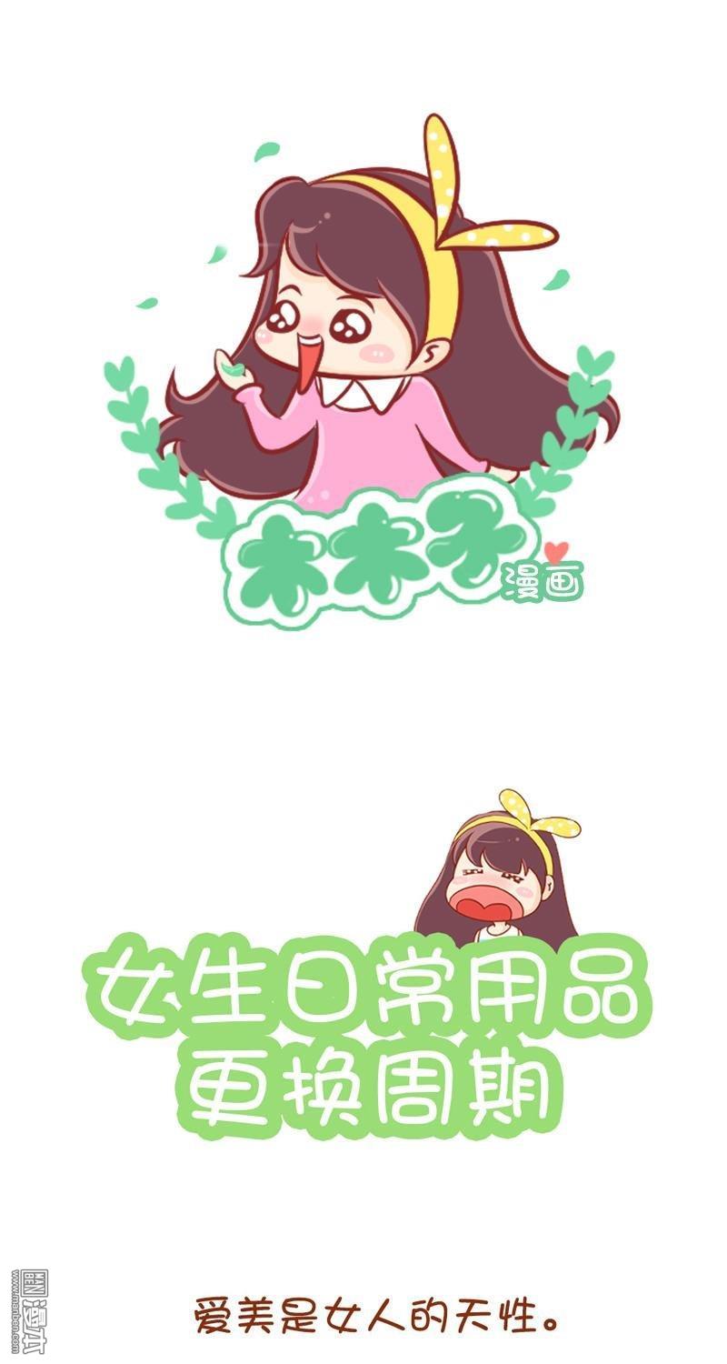 第34話女生日常用品更換週期（8P）