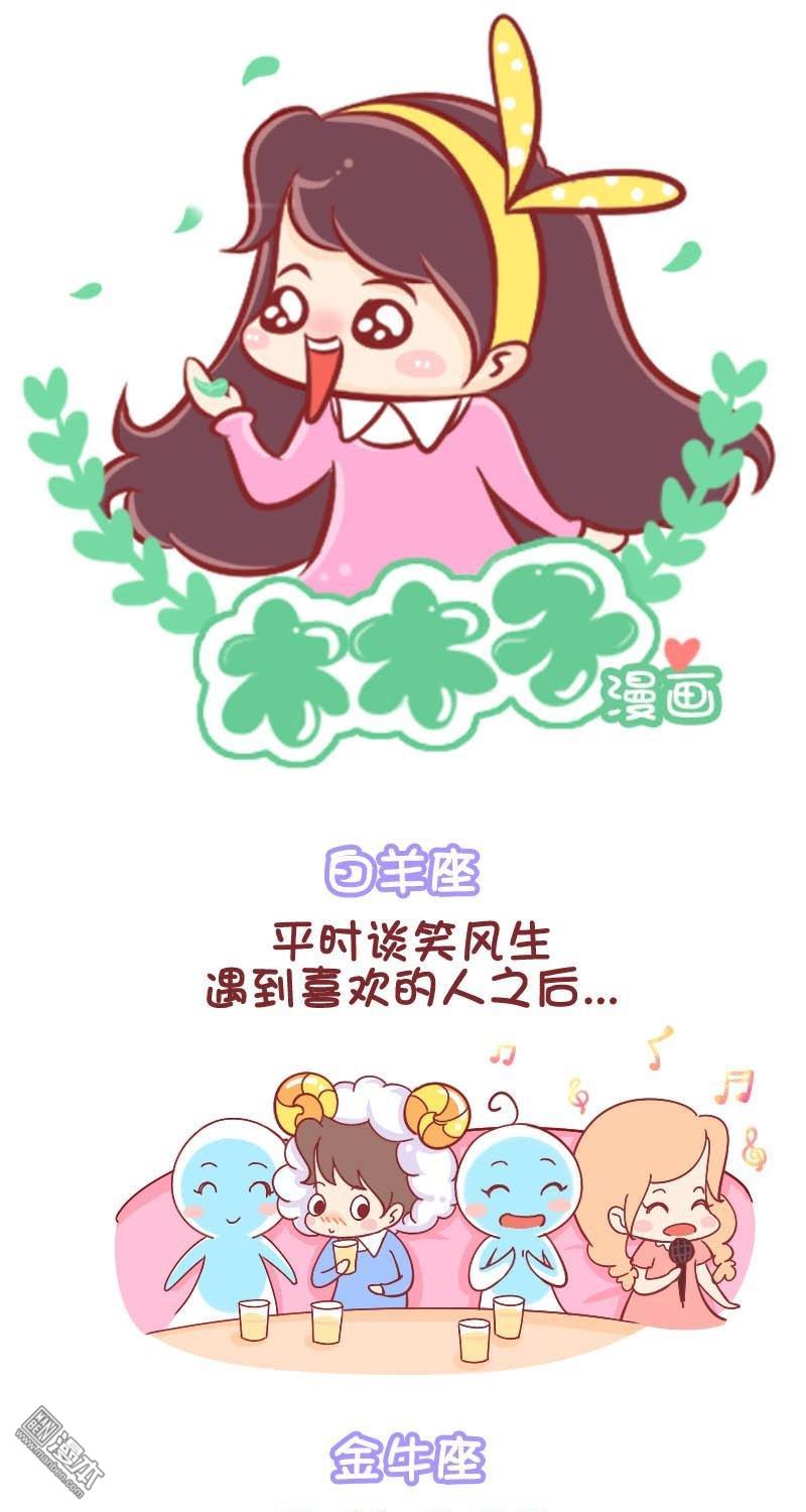第161話十二星座暗戀時候的反應（8P）