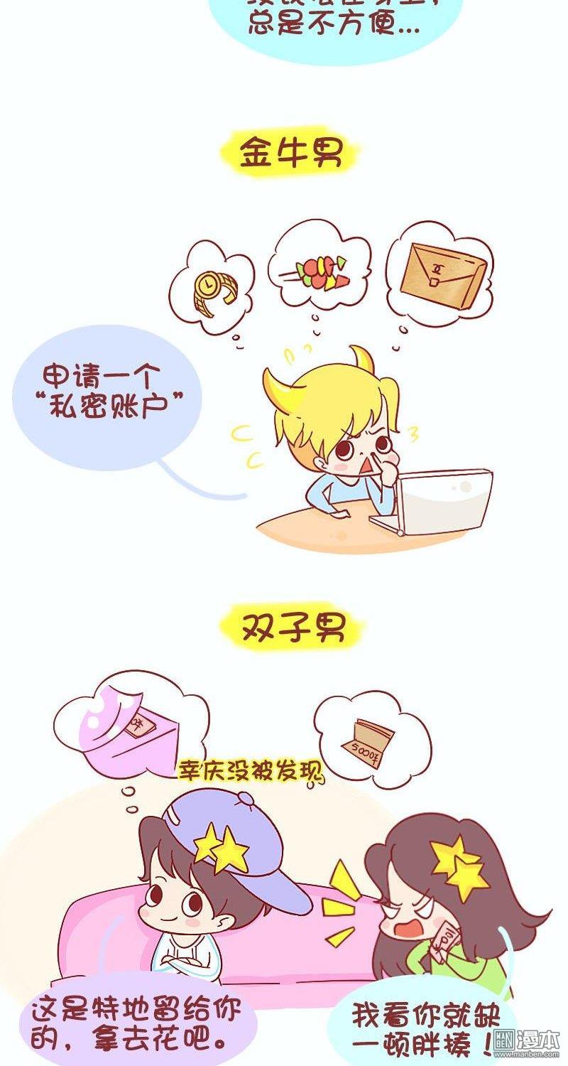 第200話十二星座男與私房錢不可不說的事兒（8P）