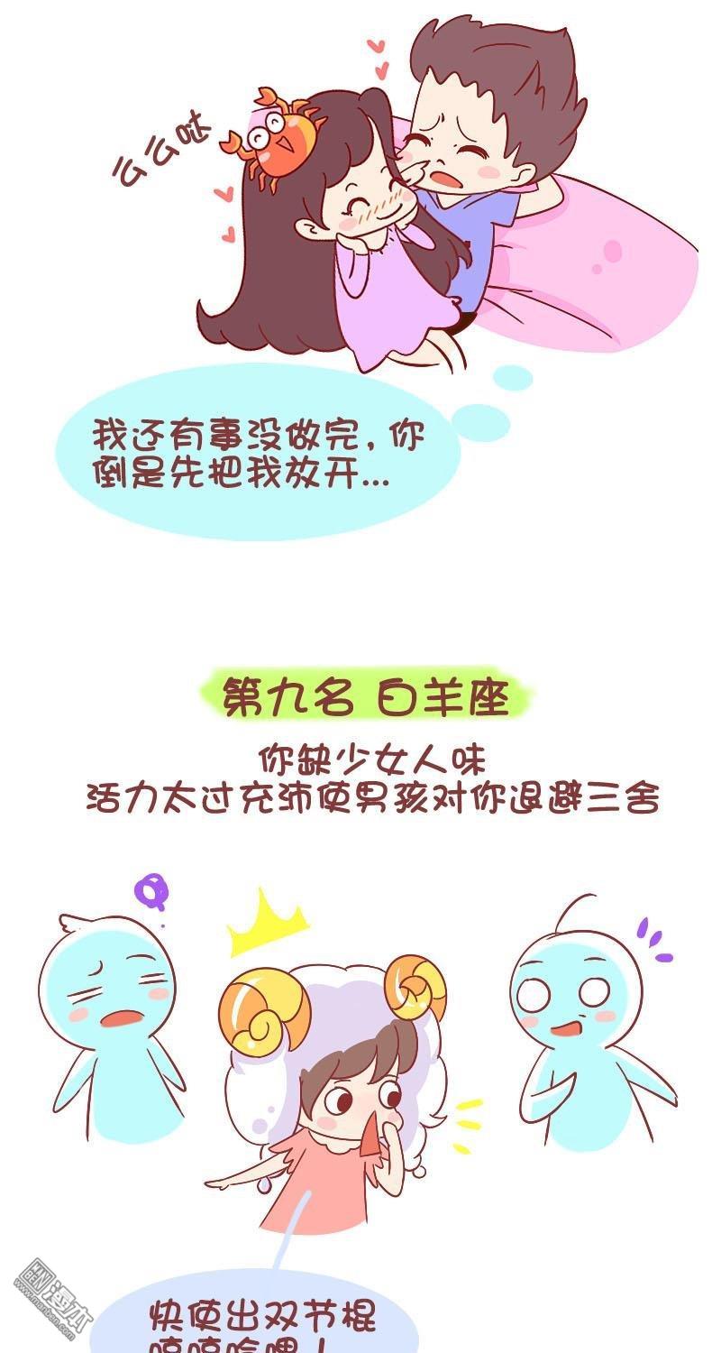 第219話十二星座女生最受男生歡迎的排名（8P）