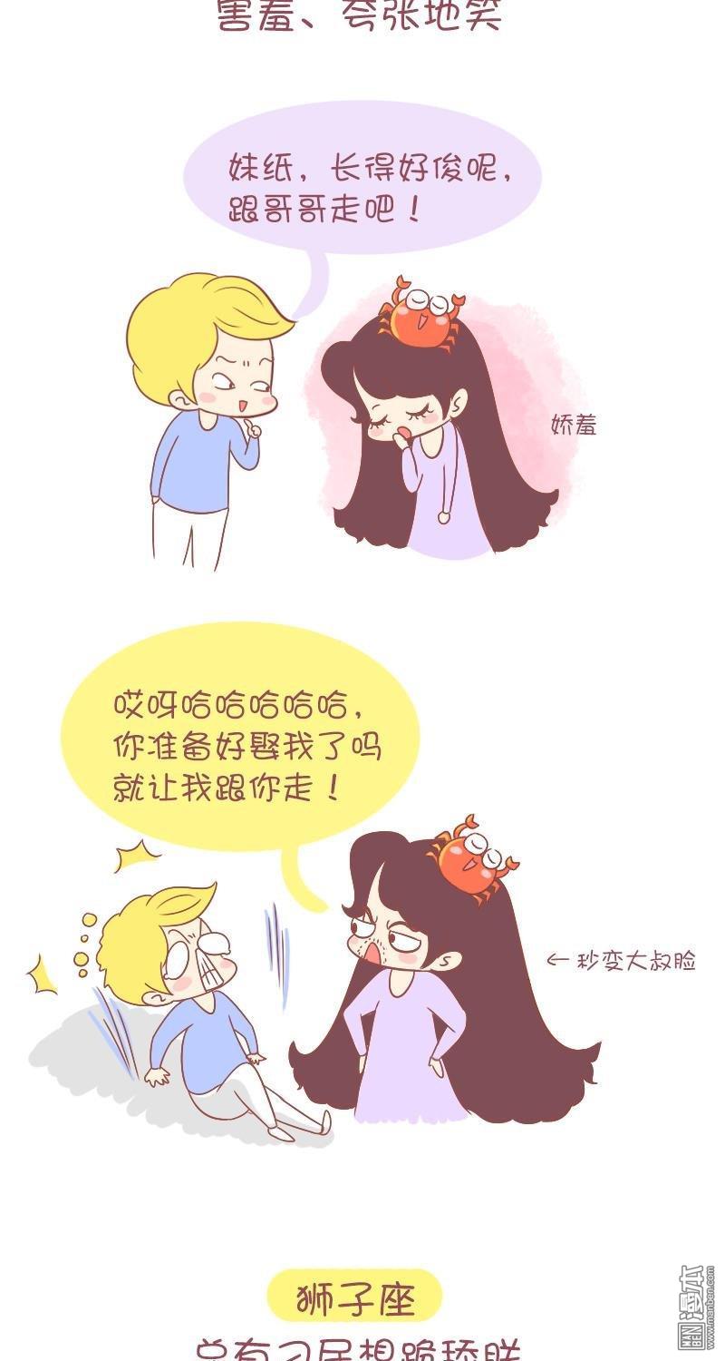 第255話假如12星座被調戲了，會有什麼反應？（14P）
